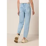 street one studio Barrel Leg Jeans Ultra Bleach Wash 27 - 27W / 28L