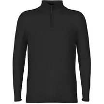 Smartwool Sparwood Halbzippullover - Charcoal Heather - S