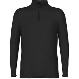 Smartwool Sparwood Halbzippullover - Charcoal Heather - S