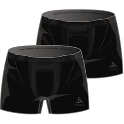 Odlo Boxershorts Fundamentals Unterwäsche schwarz Herren - 2er Pack
