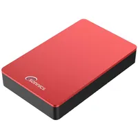 2TB Rot Externe DesktopFestplatte, USB 3.0 kompatibel mit Windows PC, Mac, Sm...
