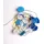 Sirius Home LED-Lichterkette 2 m blau