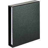 Kassette Schwarz Karat Schutzkassette LINDNER 810D-S für Ringbinder Münzalbum