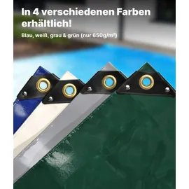 Nemaxx Abdeckplane 3 x 4 m Grün