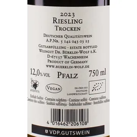 Weingut Bürklin Wolf Riesling trocken Weingut Bürklin Wolf 2023 Dr. Bürklin-Wolf