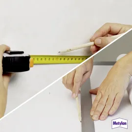 Metylan Raufaser Tapetenkleister 360,0 g Transparent/Weiß