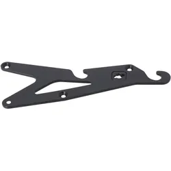SW-Motech Adapterplatte SLH auf SLC - Schwarz. Universal. Für linke Seite., schwarz