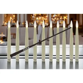 FHS International FHS LED Kerzen schwebend 10er-Set