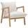 Z2 Carryhome Sessel, Beige, Eiche, massiv, 65x80x85 cm, Stoffauswahl, Wohnzimmer, Sessel, Polstersessel