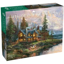 Andrews McMeel Publishing Thomas Kinkade Studios 2026 Day-to-Day Calendar: Original Andrews McMeel-Tagesabreißkalender [Kalendar]