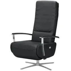 Polstermöbel Oelsa TV-Sessel  Australia ¦ schwarz ¦ Maße (cm): B: 66 H: 117 T: 88.0