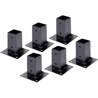 GAH Alberts Alberts 215507 Aufschraubhülse - schwarz - kunststoffbeschichtet - 71 x 71 mm