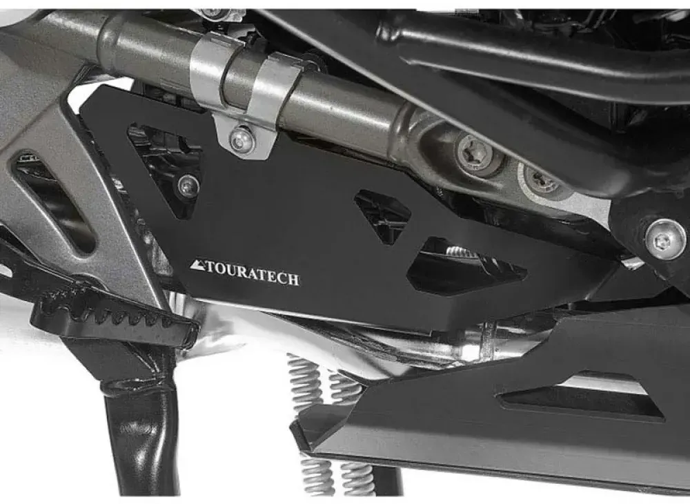 Touratech R1200gs Adv Flap Control Auspuffschutz - Black - One Size