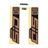 RockShox Gabel Decal-Kit SID Ultimate 27|29 Zoll 11.4018.105.040 matteCopper-Folie für blau
