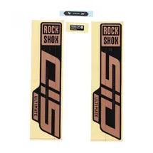 RockShox Gabel Decal-Kit SID Ultimate 27|29 Zoll 11.4018.105.040 matteCopper-Folie für blau