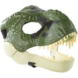 Teahutty Dinosaurier Maske T-Rex Latex Maske mit Öffnung Kiefer Unisex Kostüm Party Requisiten für Halloween Weihnachten Karneval