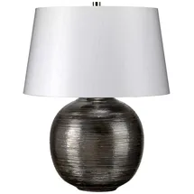 Elstead Lighting Tischleuchte Porzellan Silber