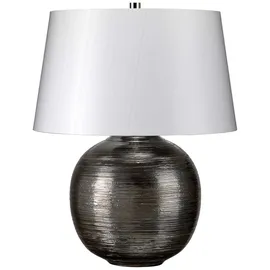 Elstead Lighting Tischleuchte Porzellan Silber