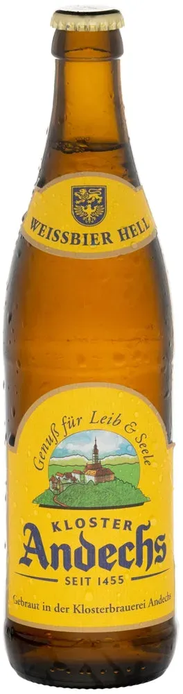 Andechser Weißbier Hell 20x 0,5 Liter (MEHRWEG)