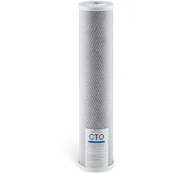 VEVOR Ersatzkartusche für Wasserfilter 115x507mm CTO-Kohleblock Ersatzfilter