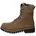 camel active Stiefelette Leder/Textil Schnürstiefelette grün 37