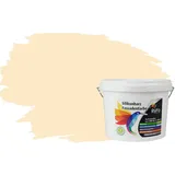 RyFo Colors Silikonharz Fassadenfarbe Lotuseffekt Trend Orangetöne Vanilla 3l - bunte Fassadenfarbe, weitere Orange Farbtöne und Größen erhältlich, Deckkraft Klasse 1