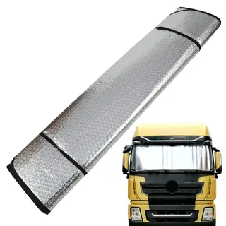 LKW Windschutzscheiben Sonnenschutz | 220x80cm Auto Windschutzscheiben Sonnenschutz | Windschutzscheiben Sonnenschutz | Auto Sonnenschutz | Faltbarer Sonnenschutz Für Die Windschutzscheibe Von LKWs