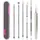 Pickel Popper Tool Kit, 6 Pcs Mitesserentferner Akne Nadel Werkzeuge Set Entf...