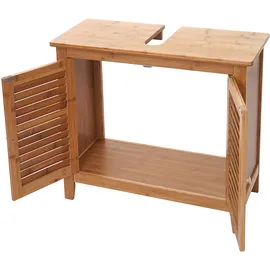 Mendler Waschbeckenunterschrank 60 x 67 x 30 cm Braun