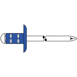 Gesipa Mehrbereichsblindniete 4 mm Stahl 500 Stück