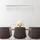 GLOBO Kristallbehang 1-flg. 24 Watt 60 cm grau Chrom Glas Metall