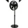 LUCCI AIR Breeze Pedestal 48 cm Standventilator Schwarz