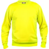 Clique Basic Roundneck Pullover Gelb XS