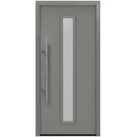 Hörmann ISOPRO Secur IPS 020 links 110 x 210 cm graualuminium
