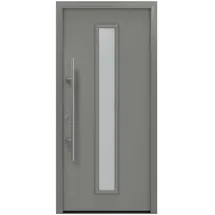 Hörmann ISOPRO Secur IPS 020 links 110 x 210 cm graualuminium