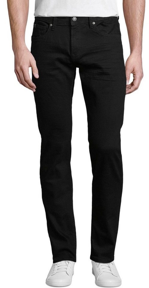 TOM TAILOR Denim 5-Pocket-Jeans PIERS schwarz 32