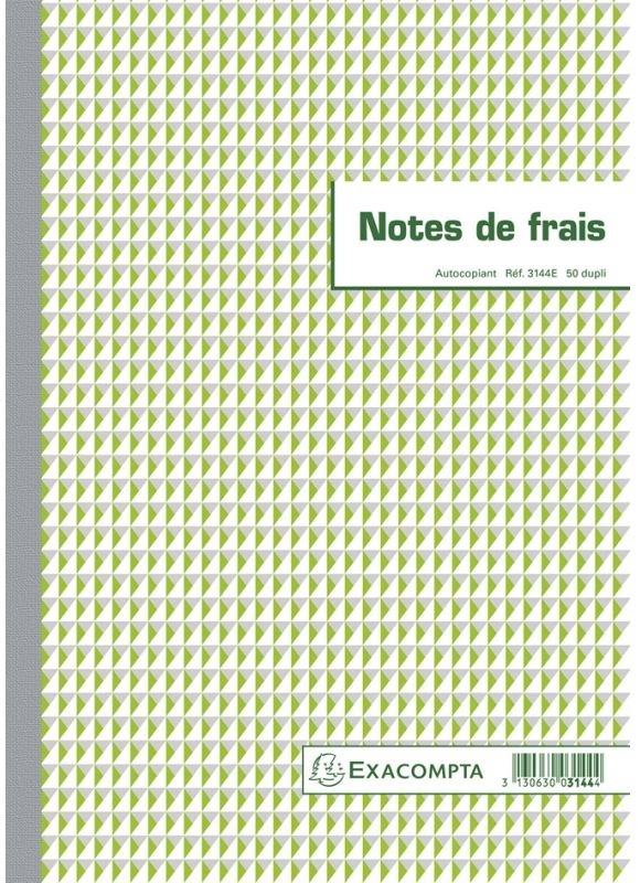 EXACOMPTA Formularbuch 'Note de Frais', 297 x 210 mm