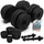 ArtSport Hantelset 30 kg Kurzhantel Set schwarz