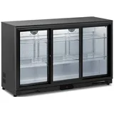 Royal Catering Getränkekühlschrank - 318 l - - Schwarzer, pulverbeschichteter Stahl