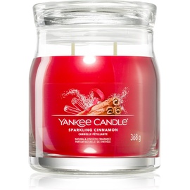 Yankee Candle Sparkling Cinnamon Wachskerze Zylinder Rot 1 Stück(e)