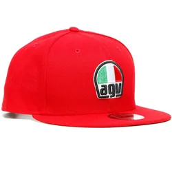 AGV 9Fifty Snapback, Kappe - Rot