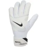 Nike Match Jr, Torwarthandschuhe White/Pure Platinum/Black 4