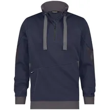 DASSY Sweatshirt nachtblau/anthrazitgrau L