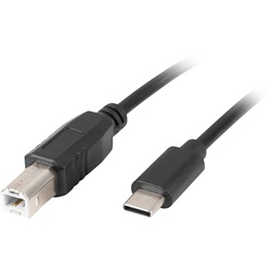 Lanberg USB-C > USB-B 2.0 Kabel (3 Meter)
