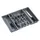 KESPER Variabler Besteckkasten ausziehbar 29-50 cm grau
