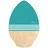 Moana Mini 30 ́ ́ Bodyboard 76,2 cm türkis