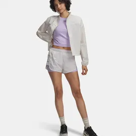 Under Armour Explor Trail Ultra Lined Laufshorts Damen-weiß, lila, Größe L (auch verfügbar in XL)