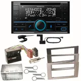 Kenwood DPX-7300DAB Bluetooth DAB Einbauset für Ford Focus Fusion Galaxy S-Max