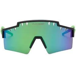 Sonnenbrille PLEIN SPORT "Tiger", Damen, 0705, lightblau, grün, Brillen