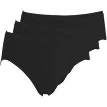 Pompadour Hüftslip 3 St. Schwarz 40